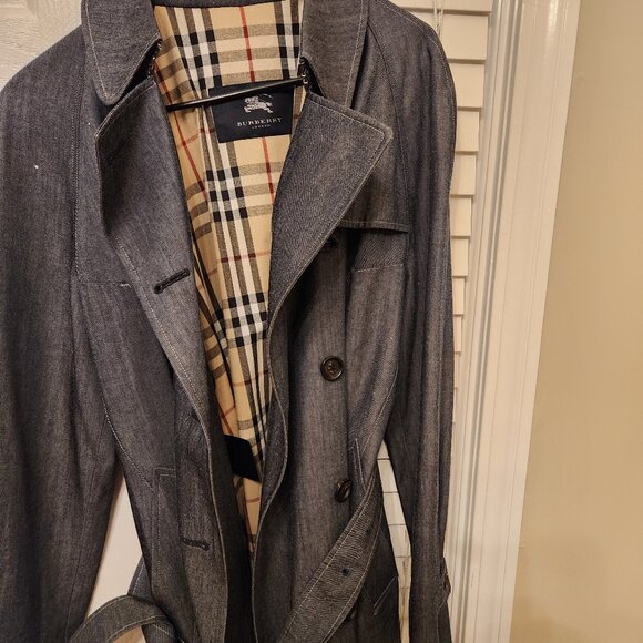 Burberry Denim Trench